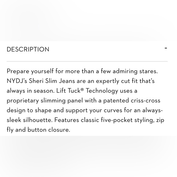 NYDJ Sheri Slim Jeans in Quinn Size 14 NWT - Picture 17 of 17
